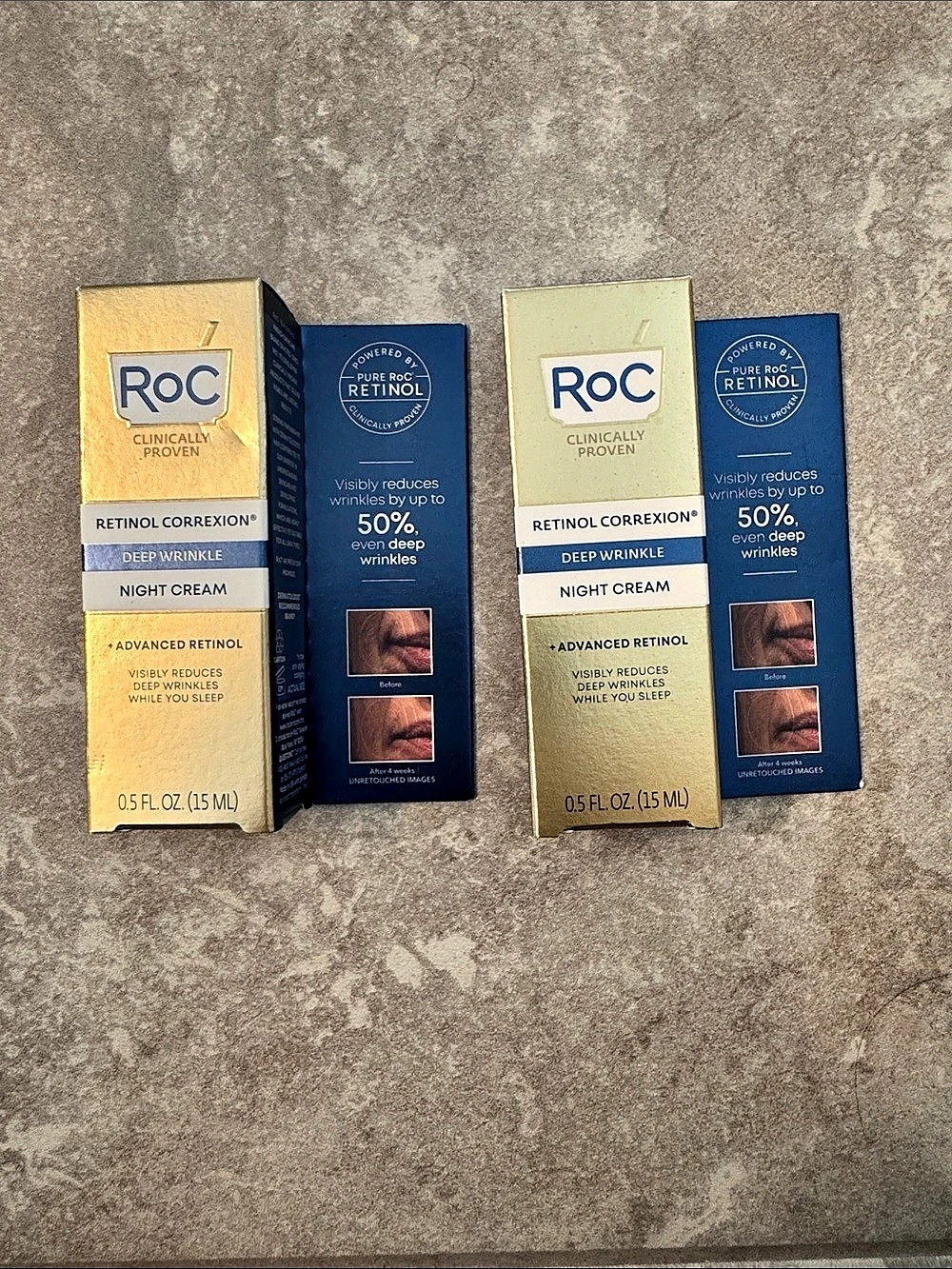 RoC Retinol Correxion Deep Wrinkle Night Cream 2-Pack